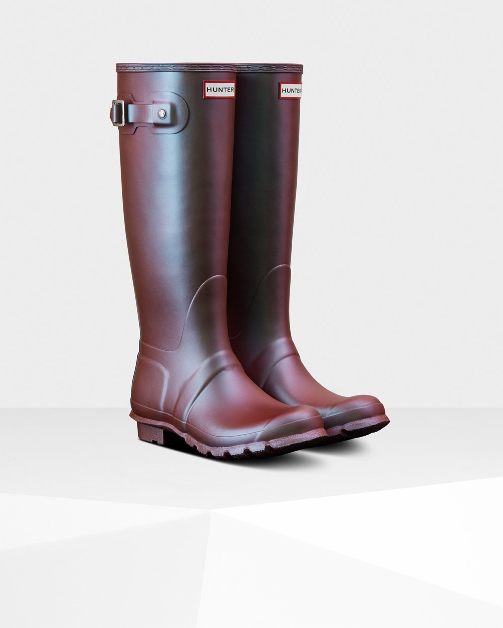 Women Hunter Original Nebula | Tall Rain Boots Blue | NZ-53704-EBTO